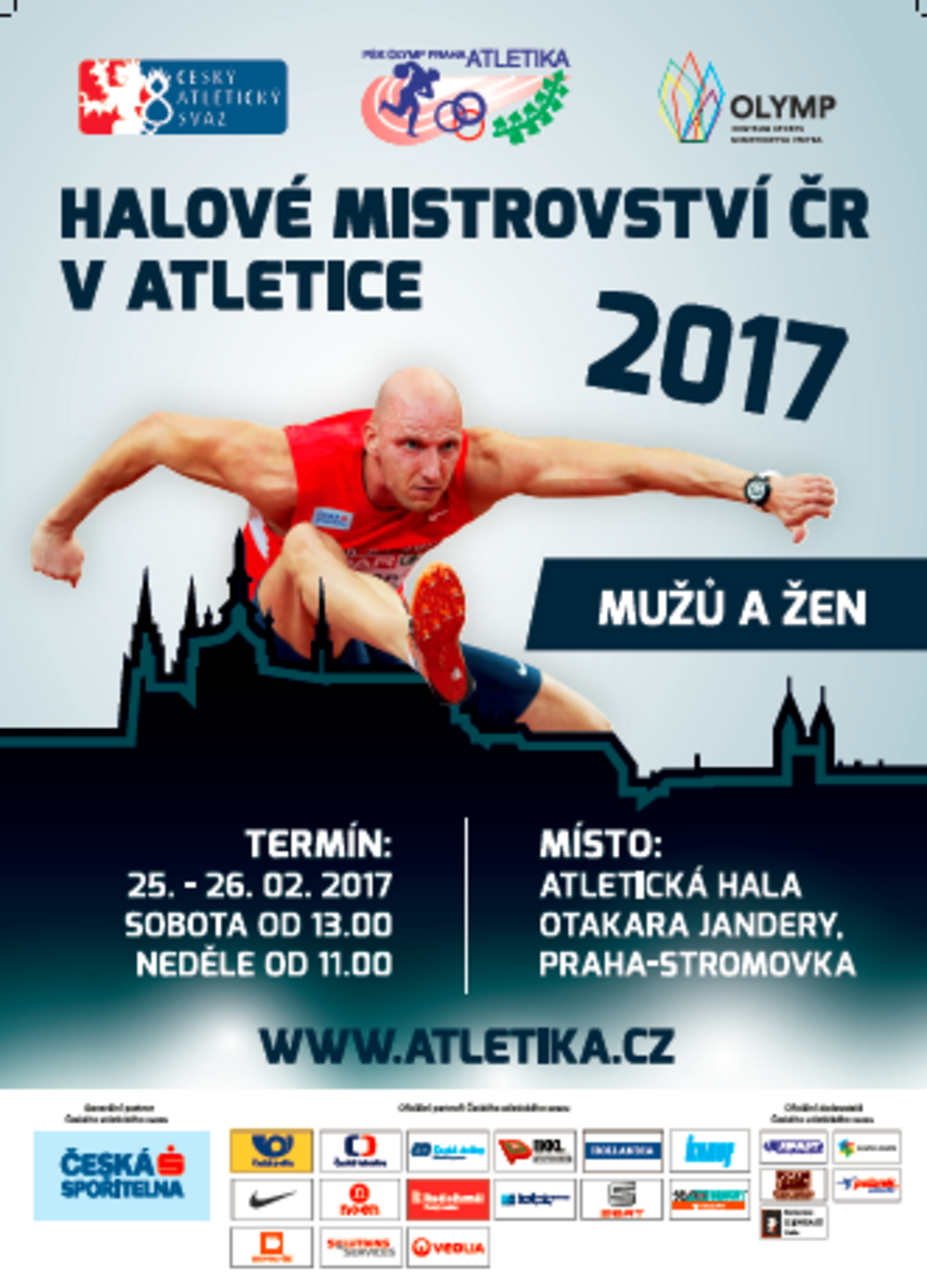 Halové mistrovství ČR 2017 - videogalerie