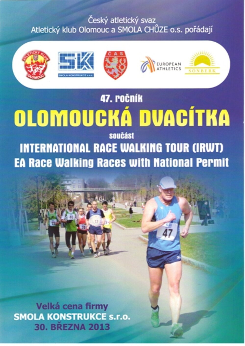 Olomoucká dvacítka jde do Evropy