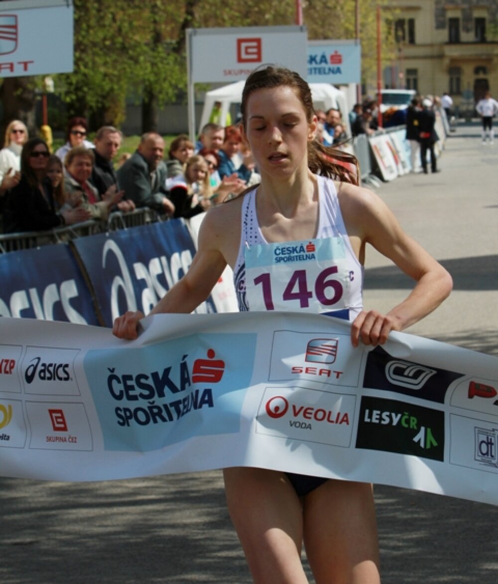 Anežka Drahotová šestá na světě