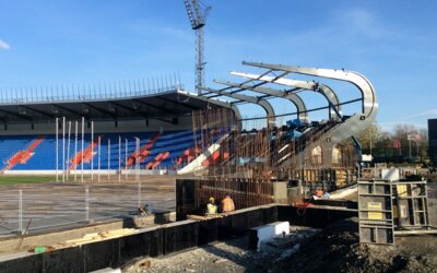 Vítkovický stadion, listopad 2014