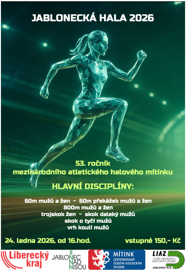 Plakát Jablonecká hala 2026