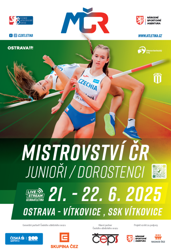 MČR juniorů a dorostu 2025