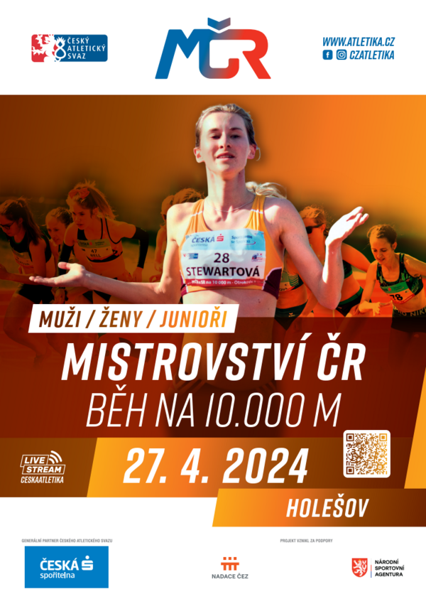 MČR v běhu na 10000 m 2024