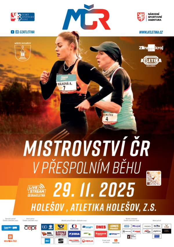 MČR v přespolním běhu 2025