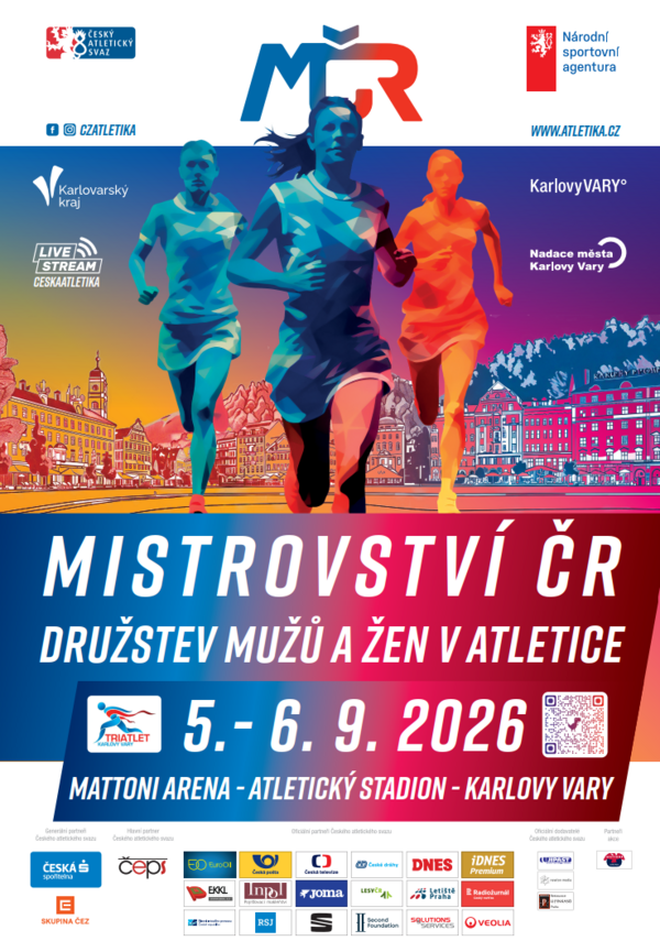 MČR družstev 2026