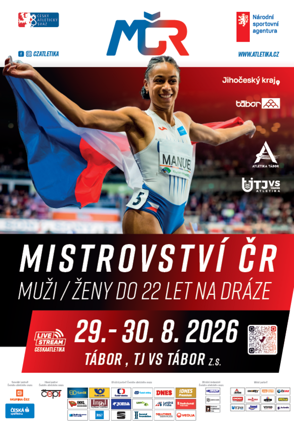 MČR do 22 let 2026