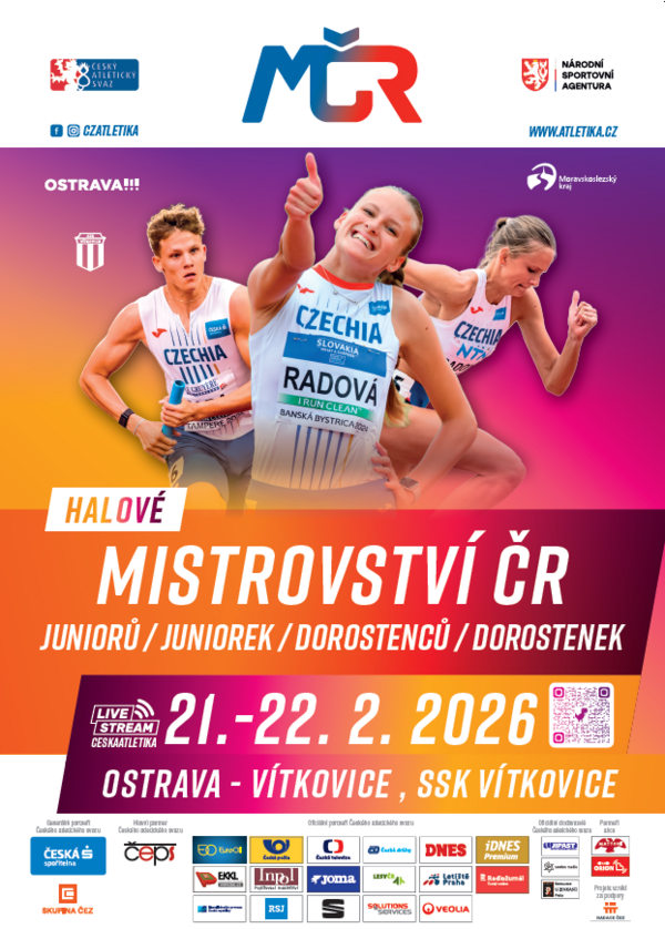 HMČR juniorů a dorostu 2026