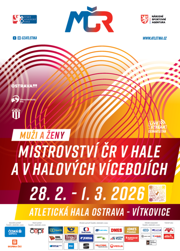 HMČR mužů a žen 2026