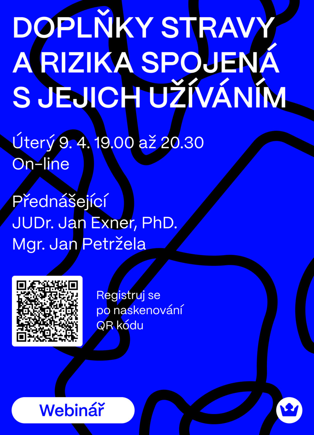 Pozvánka na webinář Doplňky stravy a rizika spojená s jejich užíváním