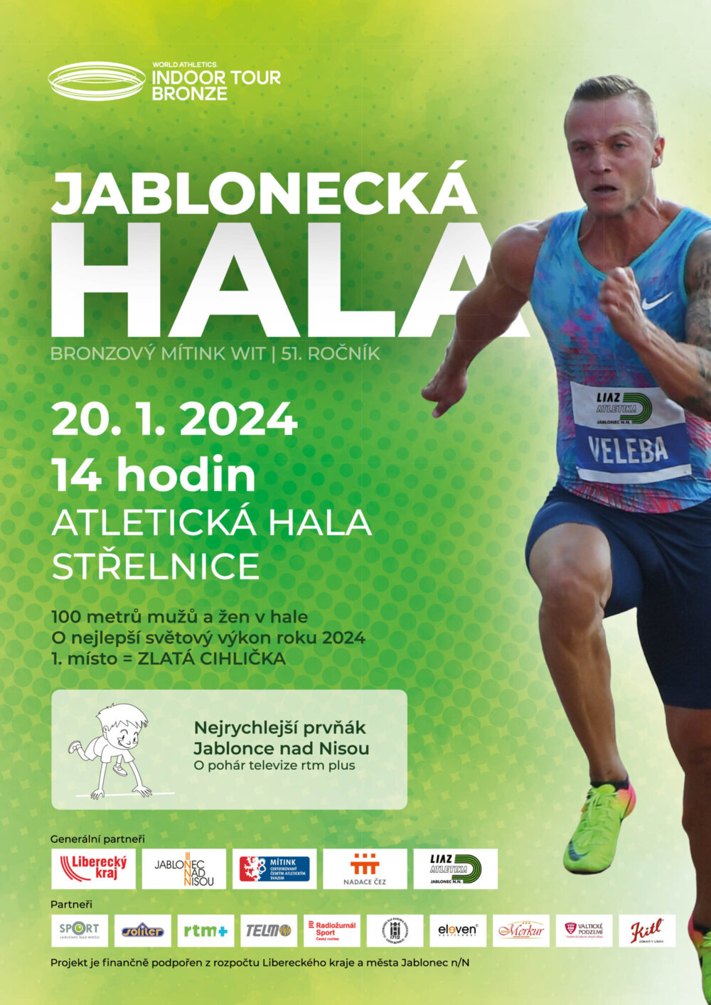 Jablonecká hala zahajuje druhou padesátku
