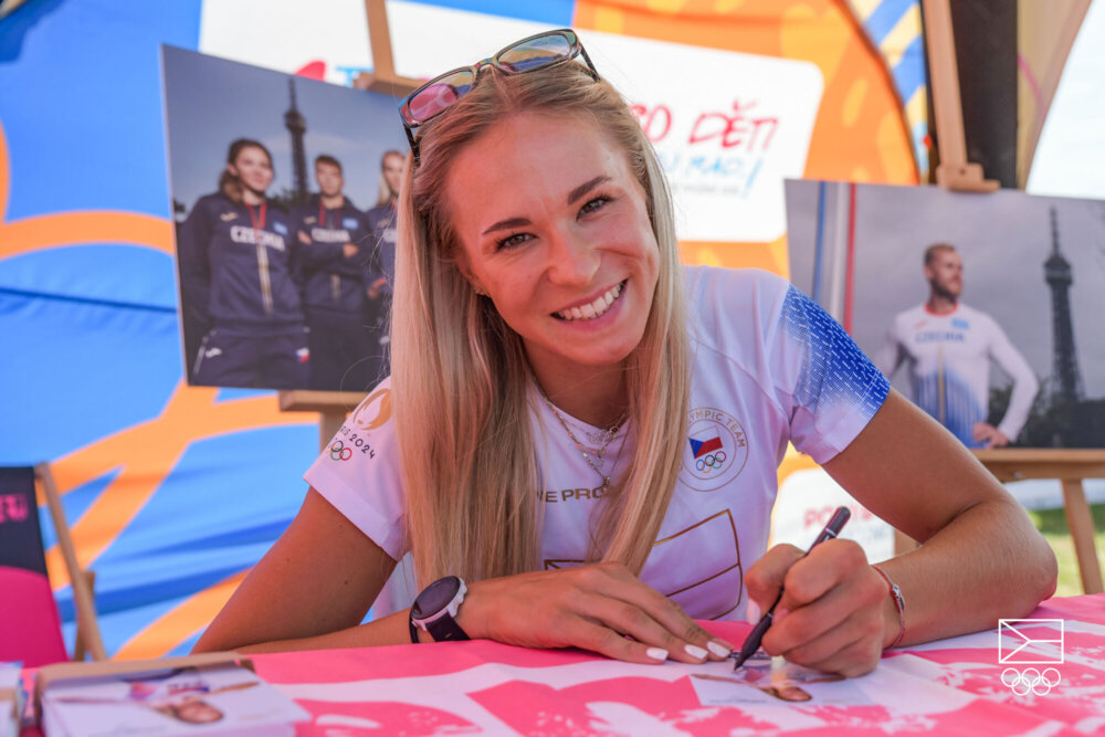 Atletika na Olympijském festivalu lámala rekordy. A přivítala rekordmanku