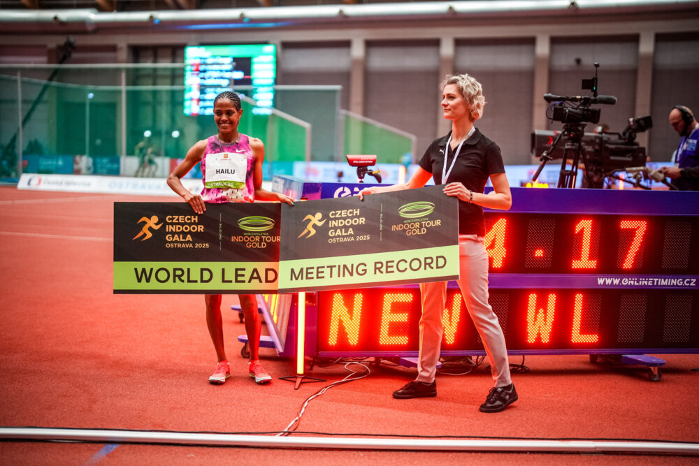 Czech Indoor Gala nabídlo jedinečnou podívanou s řadou rekordních zápisů