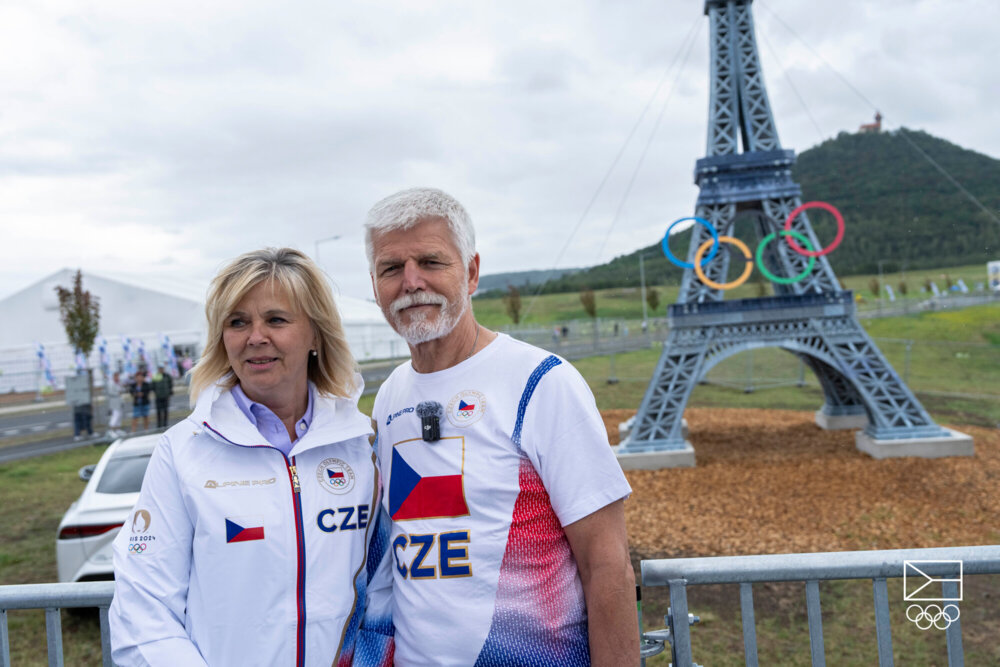 Atletika září na Olympijském festivalu, navštívil ji i prezident Pavel