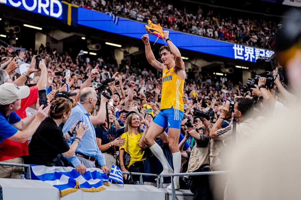 Duplantis opět posunul světový rekord