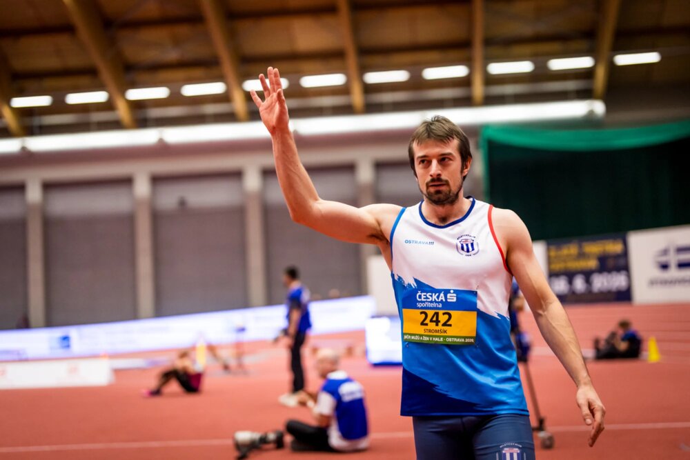 Zdeněk Stromšík pověsil sprinterské tretry na hřebík