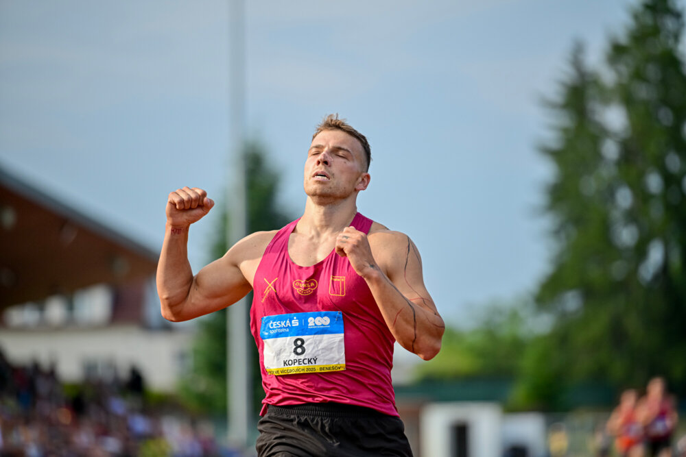 Kopecký ozdobil vícebojařský šampionát osmitisícovým výkonem