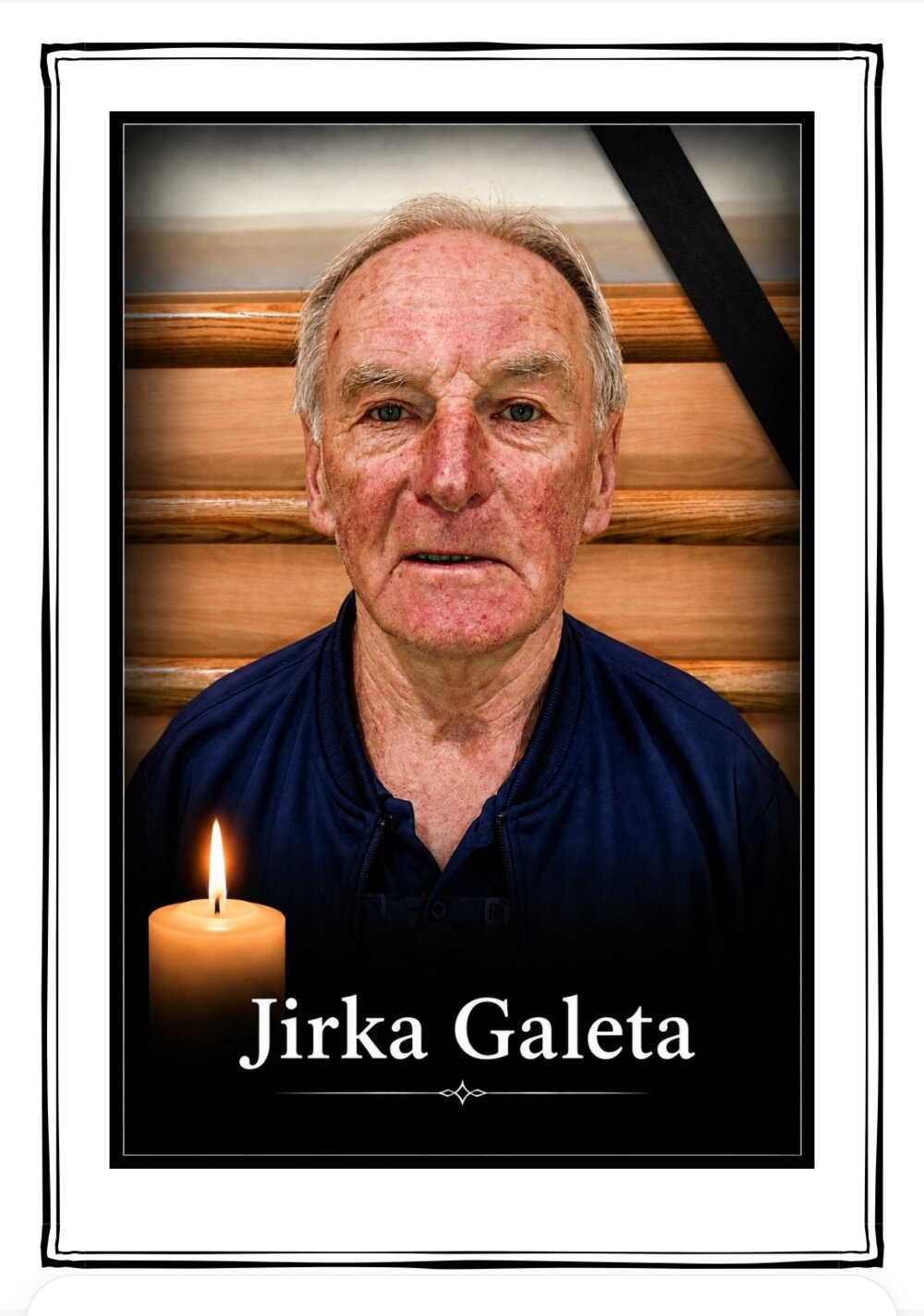 Zemřel Jiří Galeta