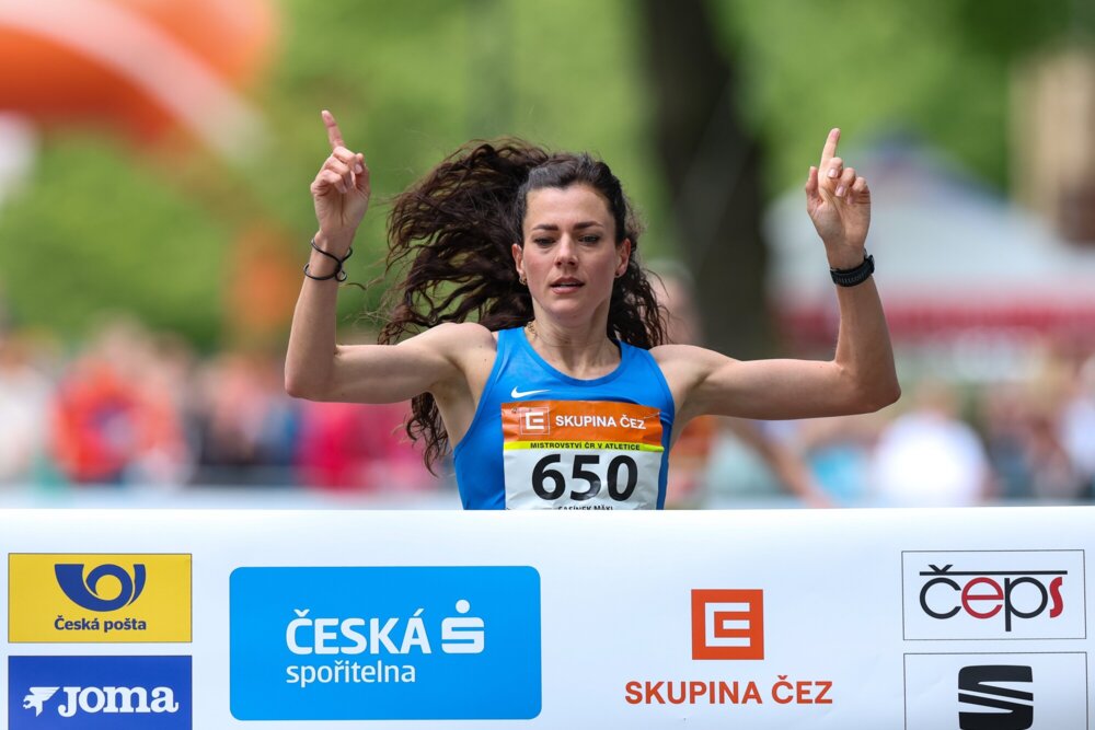 Kristiina Sasínek Mäki poběží míli na silničním mistrovství světa