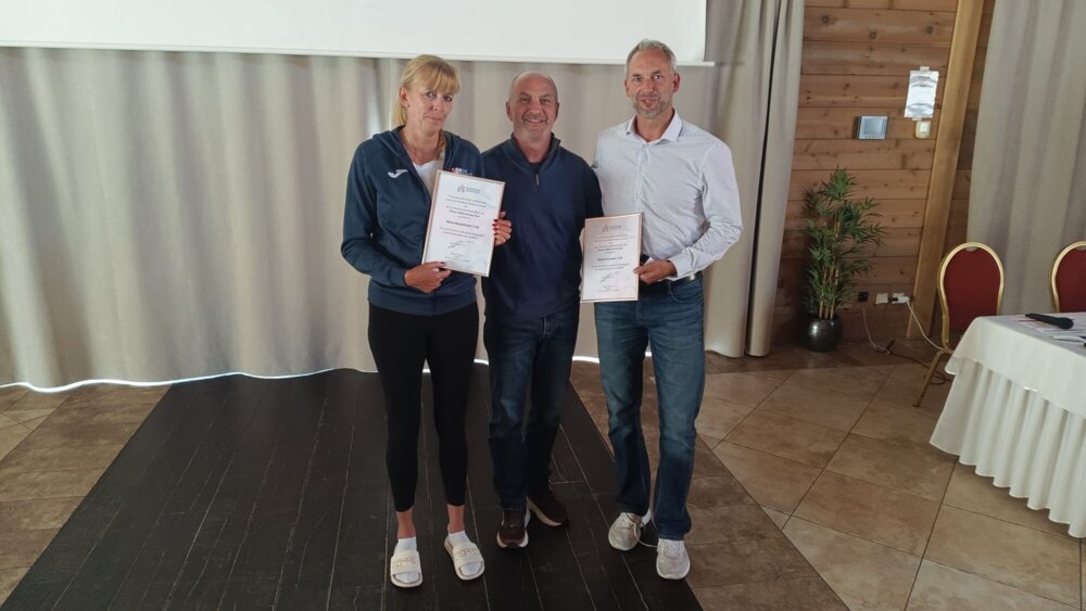 Štěpán Janáček s Alenou Nezdařilovou obdrželi ocenění European Coaching Award