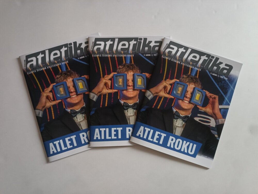 Vychází předvánoční ATLETIKA, pod stromeček výhodné předplatné tisku i digitálu