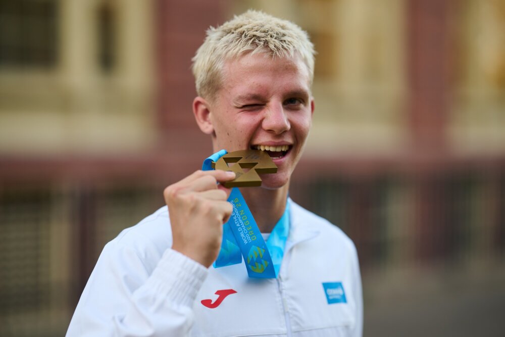 Rada si z Lausanne odváží ocenění pro nejlepšího mladého atleta Evropy