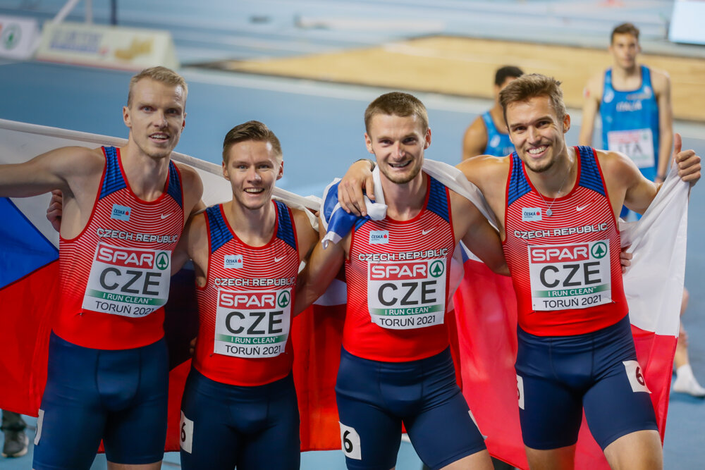 Stříbrná štafetová radost na závěr