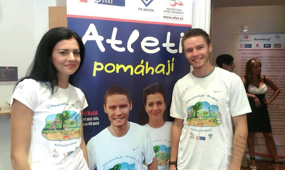 Atleti pomáhají dětem