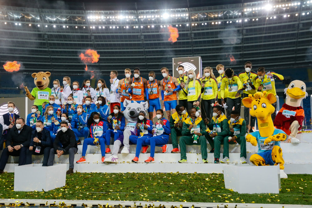 Pestrá finále na World Relays