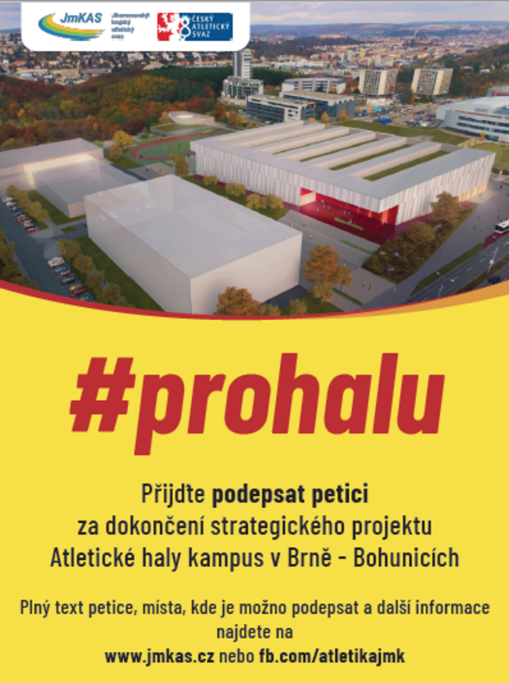 Boj za atletickou halu pokračuje