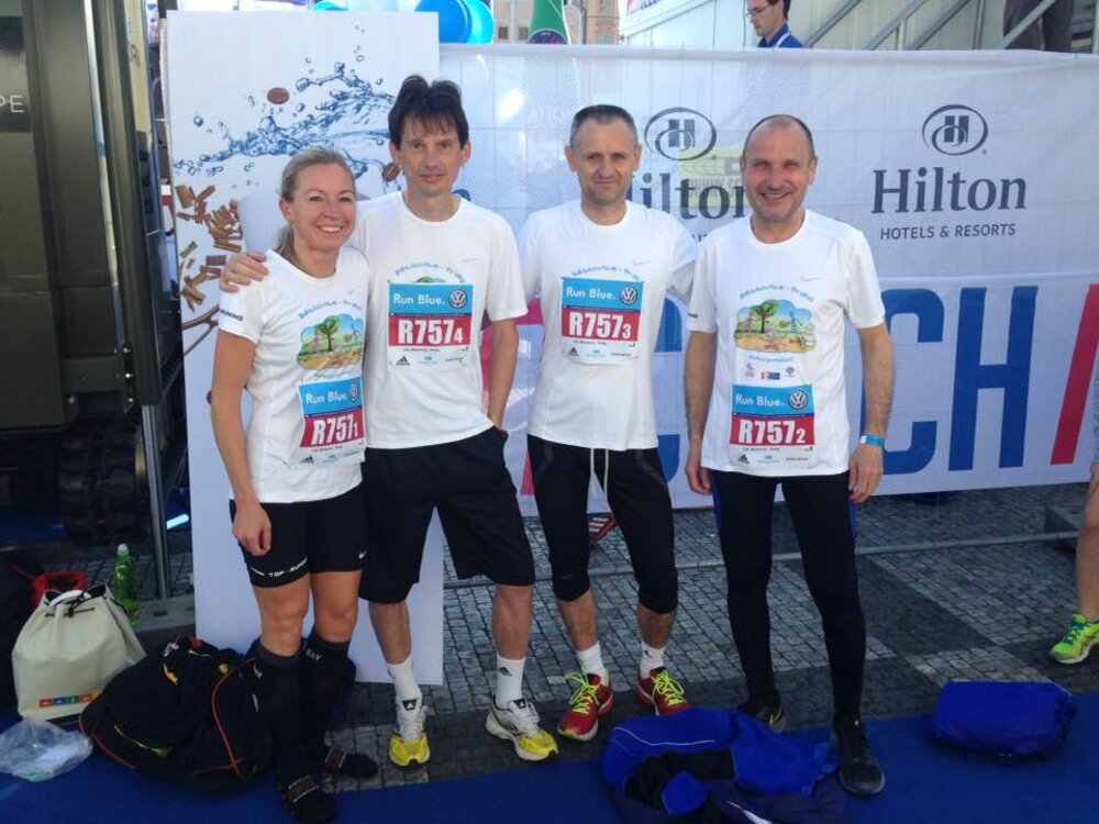 Maratonské štafety: junioři i hvězdy Běchovic