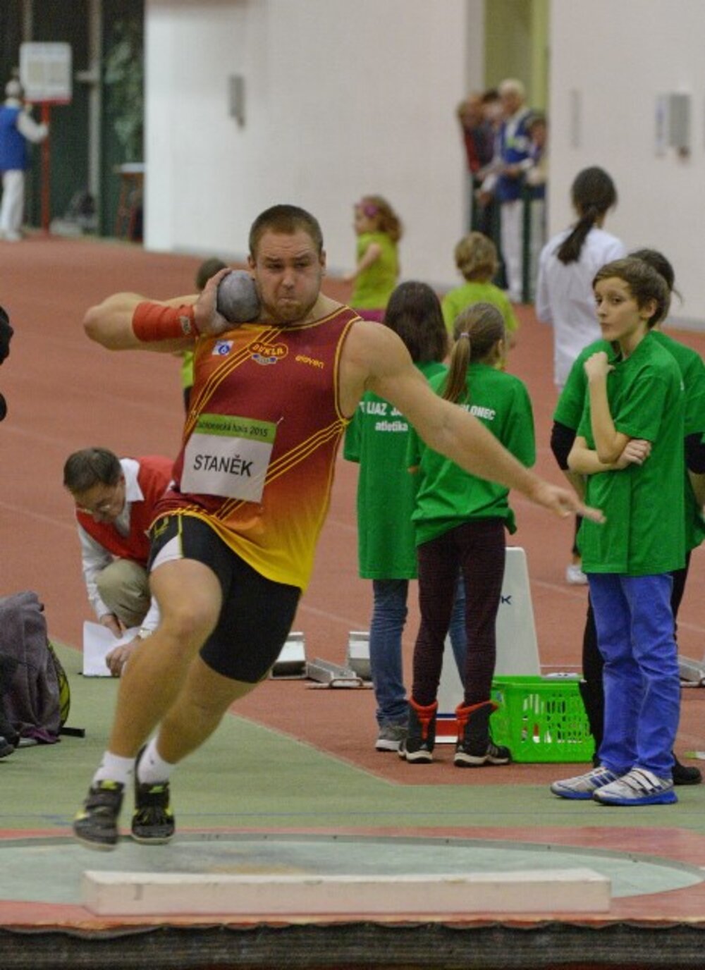 Staněk ve hře o atleta ledna