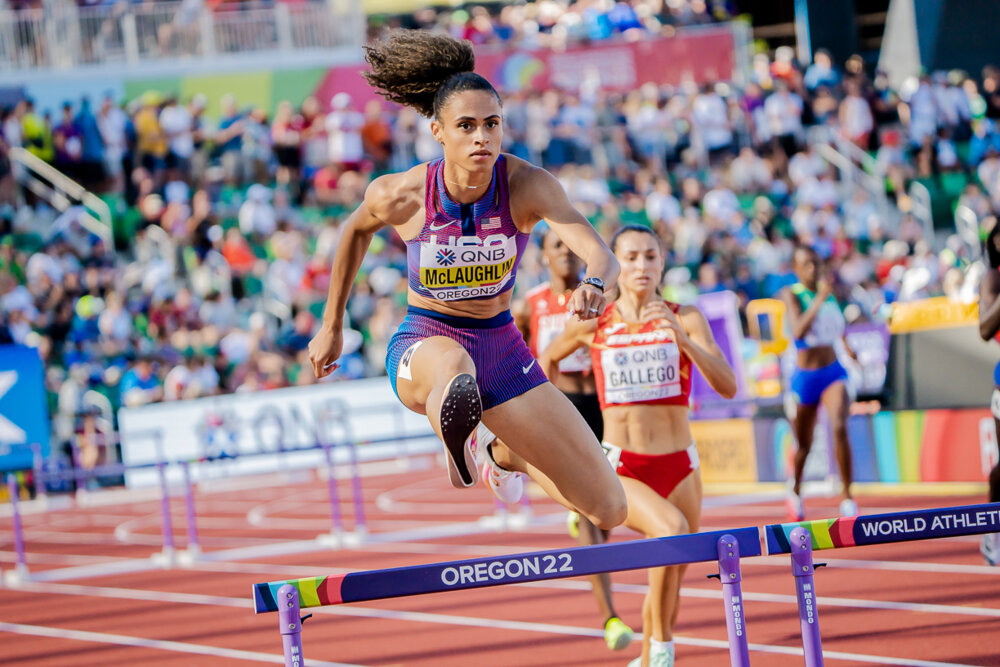 McLaughlin a Lyles US atlety dle TFN