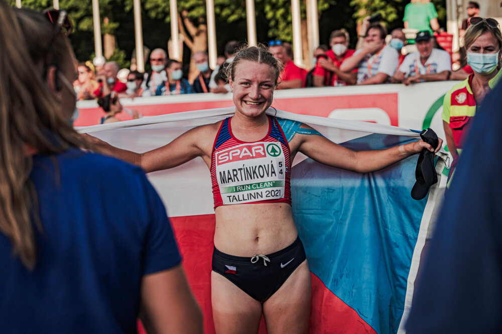 Martínková si došla v Tallinnu pro stříbro