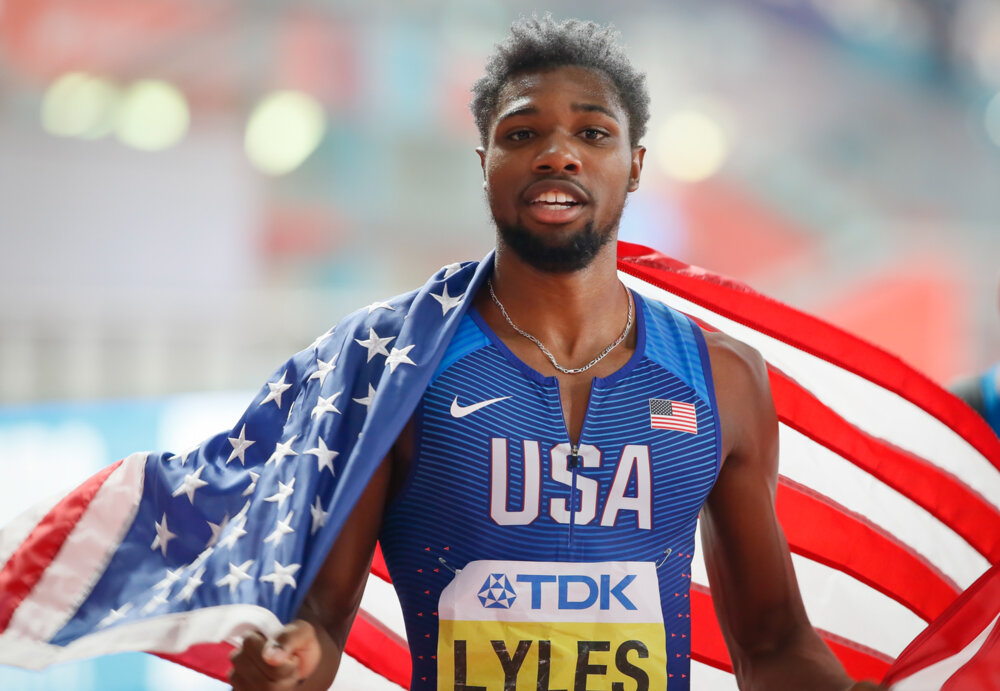 Lyles nejlepším atletem USA dle TFN