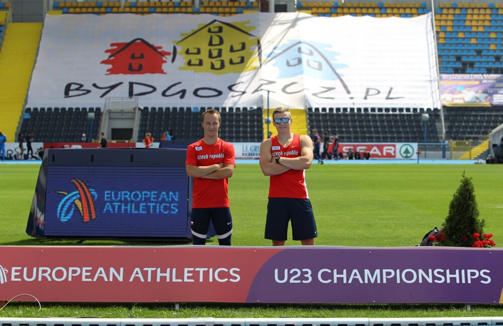 Atleti si vyzkoušeli dráhu v Bydhošti
