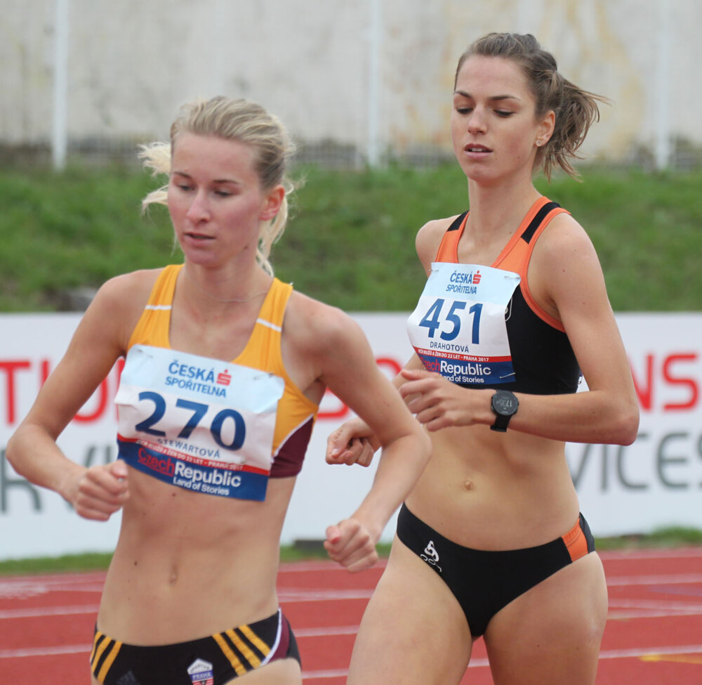 Švábíková a Stewartová triumfovaly v rekordech MČR
