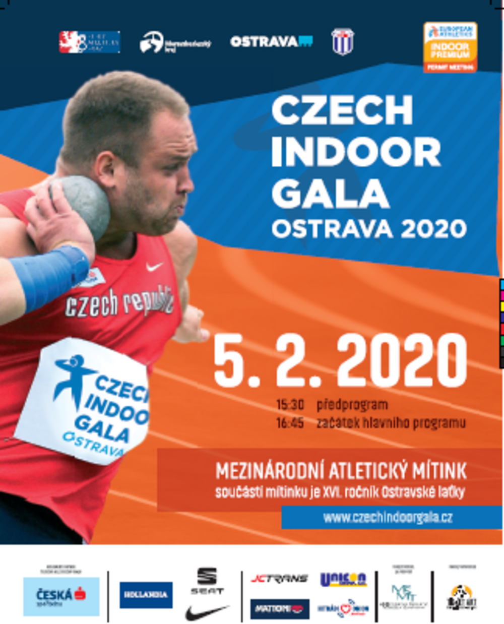 Vstupenky na Czech Indoor Gala v prodeji