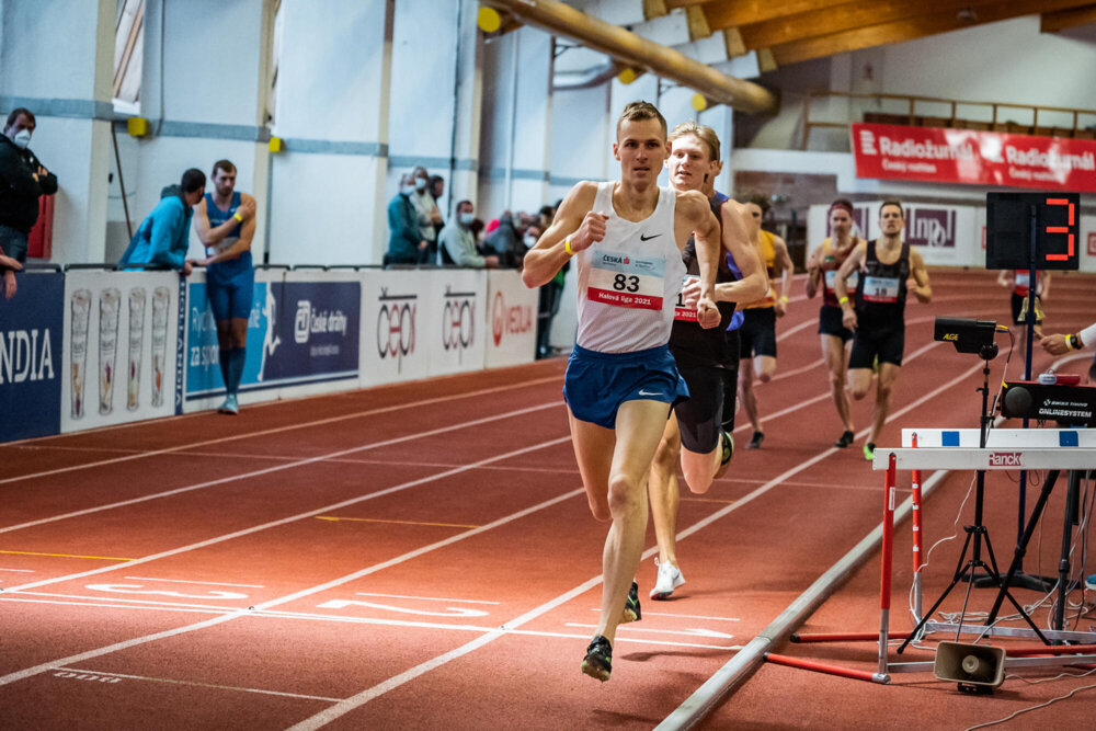 Sasínek národním rekordmanem na 1500 m