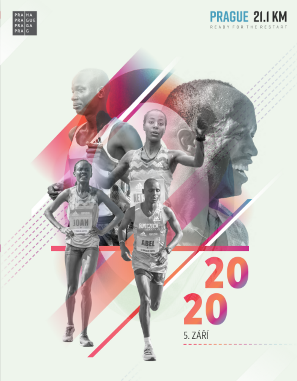 Půlmaratonci na Letné o rychlé časy