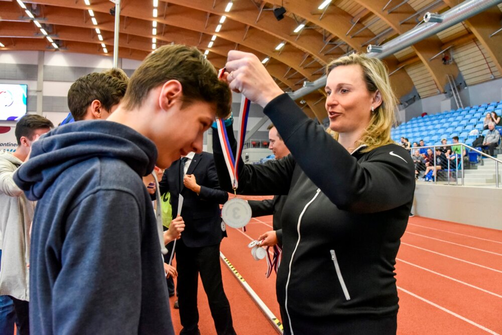 Ostravští studenti sportovali pod dohledem Špotákové