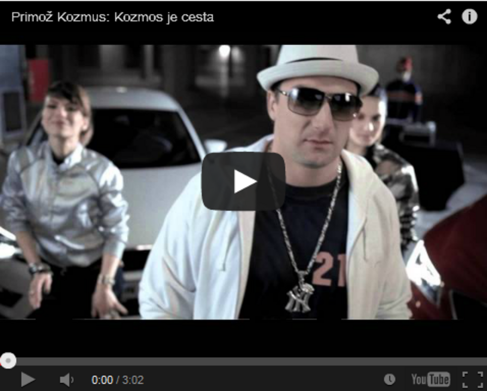 Kozmus rapuje v reklamní kampani