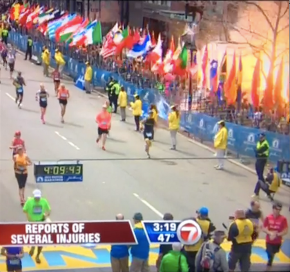 Při bostonském maratonu vraždily bomby