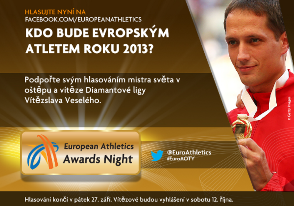 Hlasujte pro nejlepší evropské atlety