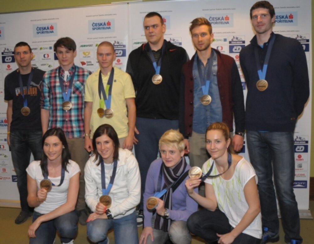 Medaile z HME už jsou doma