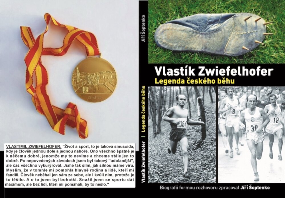 Kniha o „Vlastíkovi“, běžecké legendě