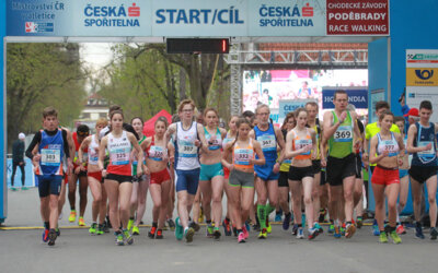 Mistrovství ČR - mezistátní utkání v chůzi EA Race Walking Permit Meeting Poděbrady