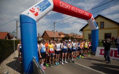 MČR v půlmaratonu Ostřešany 2021