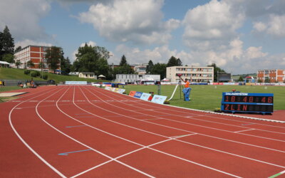 MČR ve Zlíně - stadion