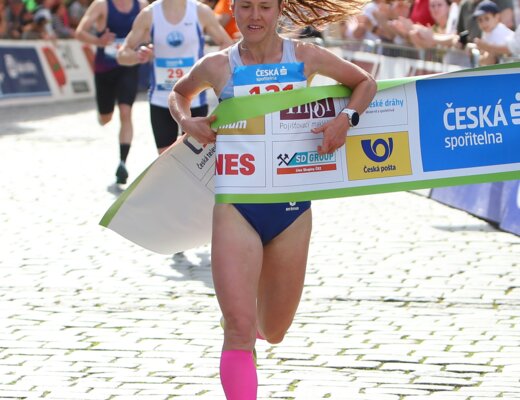 Tereza Hrochová získává svůj čtvrtý titul na MČR v půlmaratonu