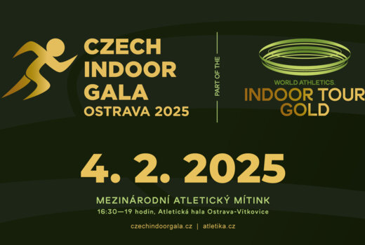 Vstupenky na Czech Indoor Gala 2025 jsou v prodeji